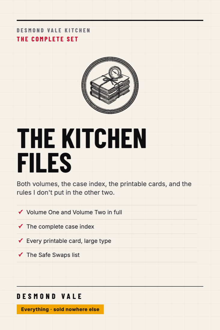 The Kitchen Files